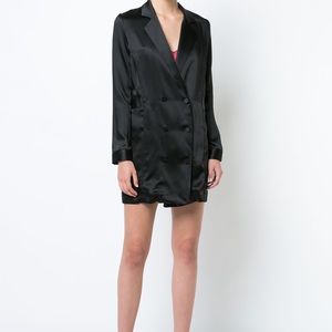 Fleur Du Mal Tuxedo Dress